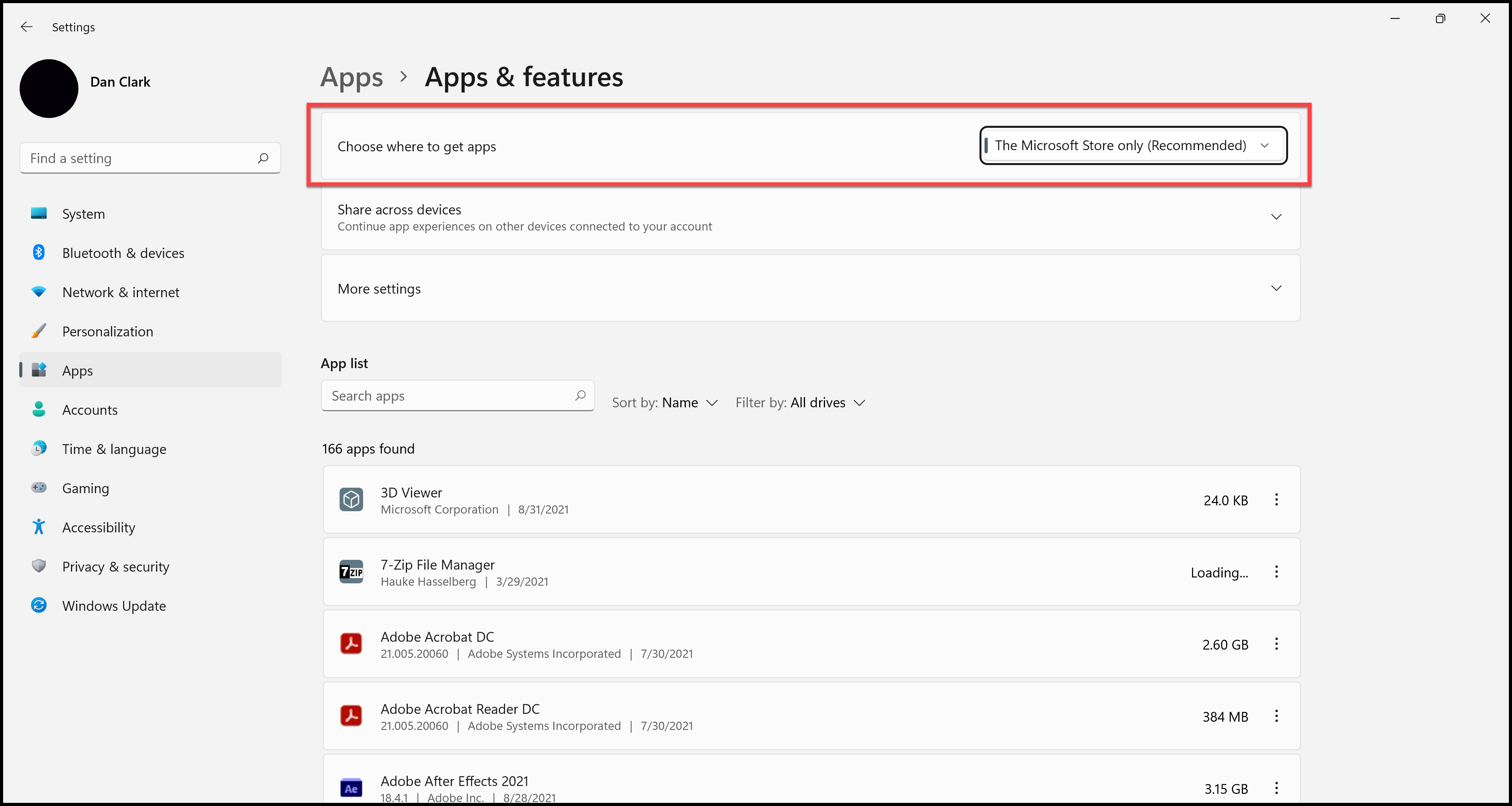 Allow Downloads In Windows 11 DSurf